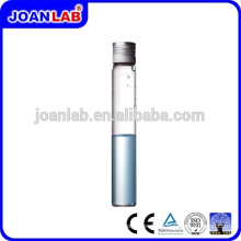 JOAN LAB Borocilicate 3.3 Tube à essai en verre avec capuchon en aluminium